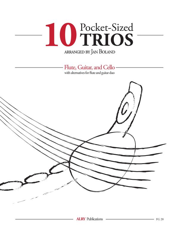 Album, Ten Pocket-Sized Trios  Flute, Guitar, and Cello  Buch