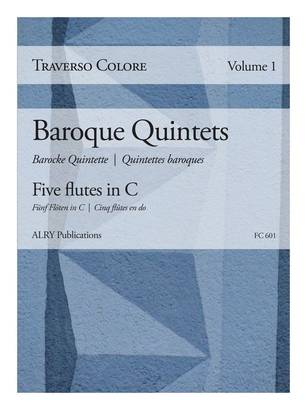 Album, Traverso Colore, Volume 1  Flötenensemble  Partitur + Stimmen