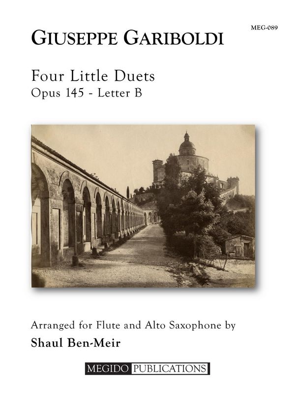 4 Little Duets op.145 Letter B  for flute and alto saxophone  score and parts