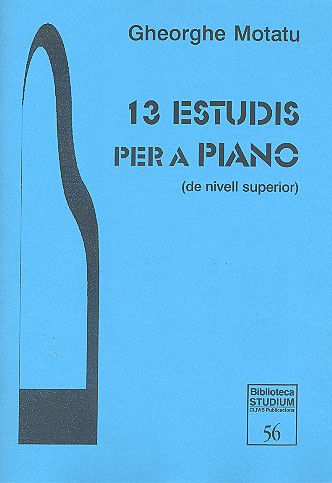 13 Etüden  für Klavier  