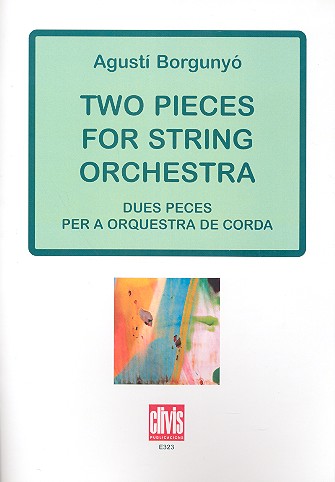 2 Pieces for string orchestra  score  