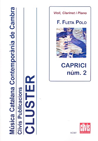 Caprici no.2 for violin, clarinet and piano&nbsp;&nbsp;parts&nbsp;&nbsp;