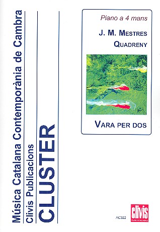 Vara per dos for piano 4 hands  score  