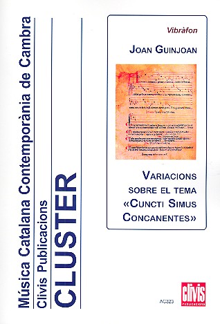 Variations on Cuncti simus concanentes&nbsp;&nbsp;for vibraphone&nbsp;&nbsp;