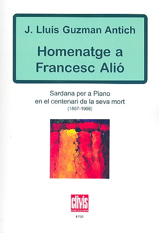 Homenatge a Francesc Alió  for piano  