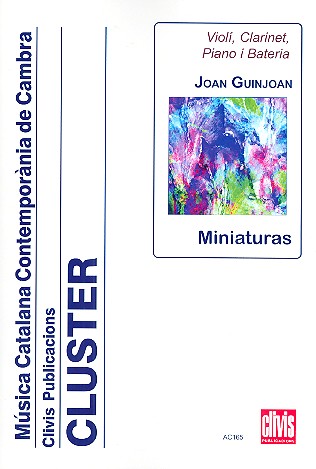 Miniaturas for violin, clarinet, piano&nbsp;&nbsp;and drum set&nbsp;&nbsp;score and parts