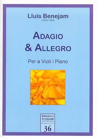 Adagio & Allegro  for violin and piano  