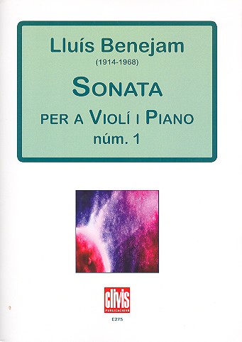 Sonata no.1  for violin and piano  