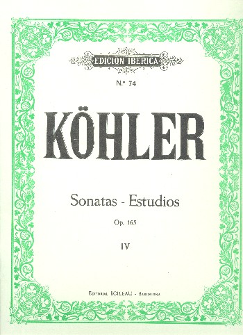 Sonatas - Estudios Op.165 Vol.IV (27 al 32)  para piano  