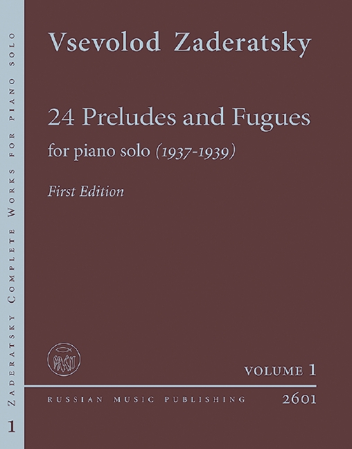 Complete Works for Piano solo vol.1  24 Preludes and Fugues  