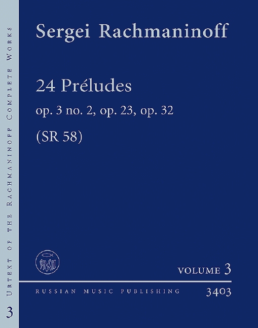 Complete Works for Piano solo vol.3  24 Préludes  