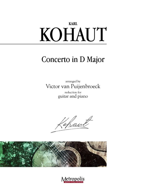 Kohaut, Karl&nbsp;&nbsp;Concerto D-Dur&nbsp;&nbsp;Guitar/Piano