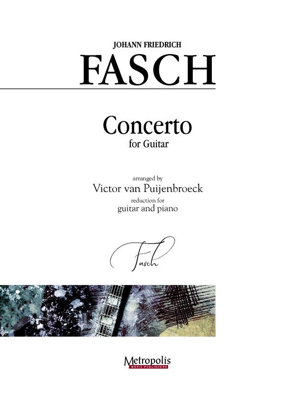Fasch, Johann Friedrich&nbsp;&nbsp;Concerto&nbsp;&nbsp;Guitar/Piano