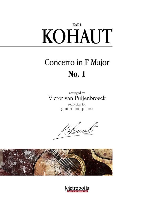 Kohaut, Karl&nbsp;&nbsp;Concerto F-Dur - Nr.1&nbsp;&nbsp;Guitar/Piano