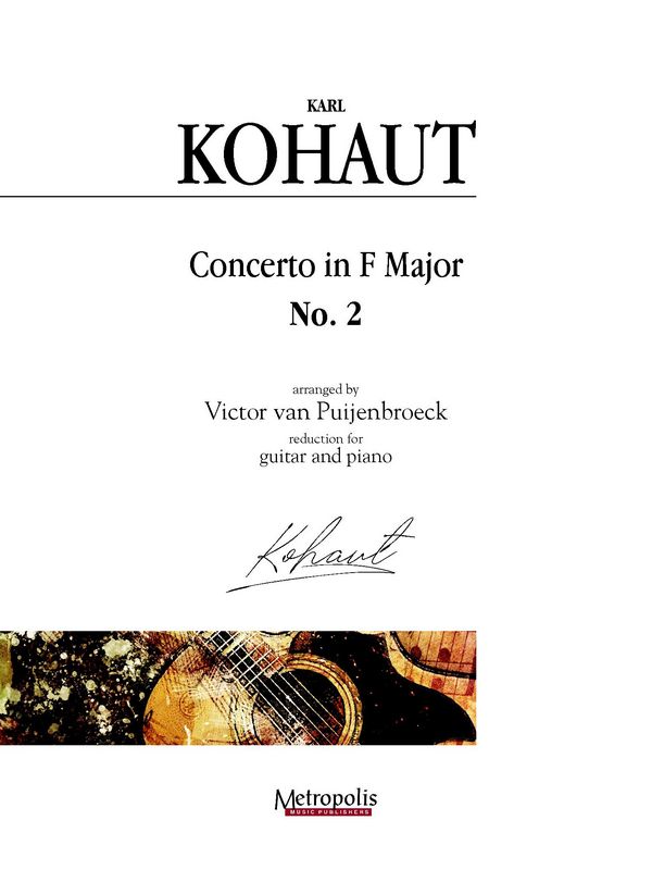 Kohaut, Karl&nbsp;&nbsp;Concerto F-Dur - Nr.2&nbsp;&nbsp;Guitar/Piano