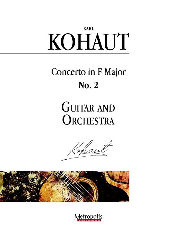 Kohaut, Karl&nbsp;&nbsp;Concerto F-Dur - Nr.2 (Partituur)&nbsp;&nbsp;Guitar/Orchestra
