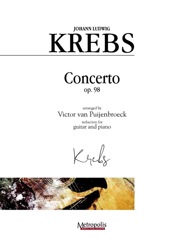Krebs, Johann Ludwig&nbsp;&nbsp;Concerto F-Dur&nbsp;&nbsp;Guitar/Piano