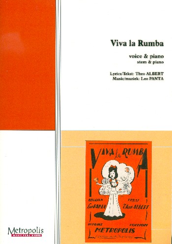 Viva la rumba&nbsp;&nbsp;for voice and piano&nbsp;&nbsp;score (nl)