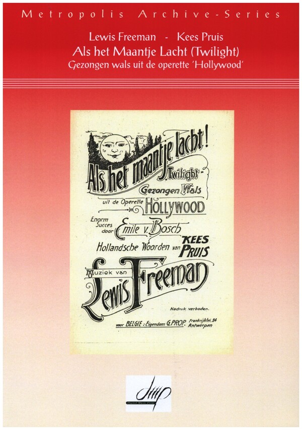 Als het maantje lacht  for vocal  