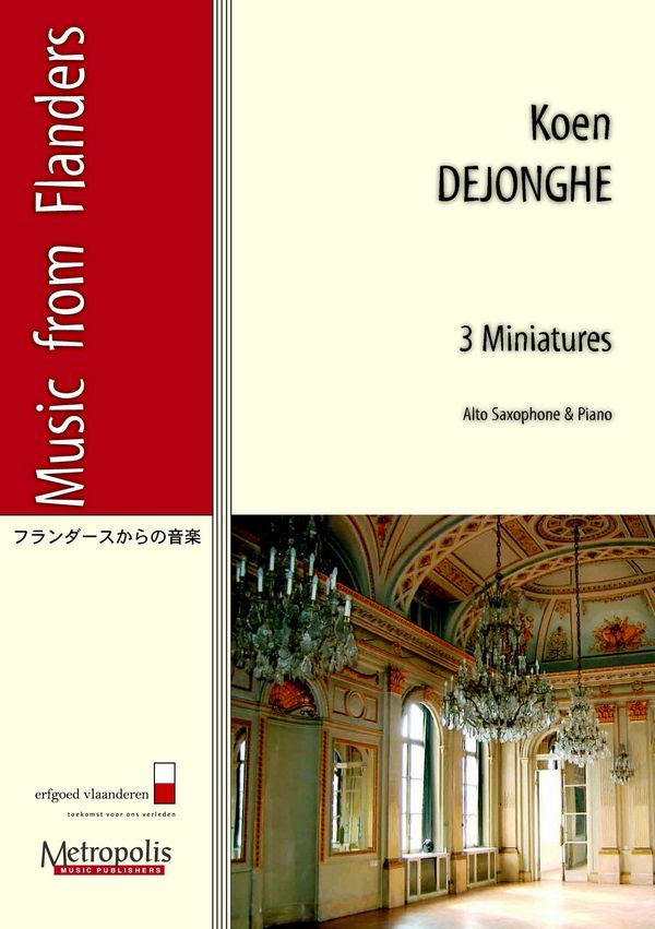 Dejonghe, Koen&nbsp;&nbsp;3 Miniatures&nbsp;&nbsp;ASax/Piano