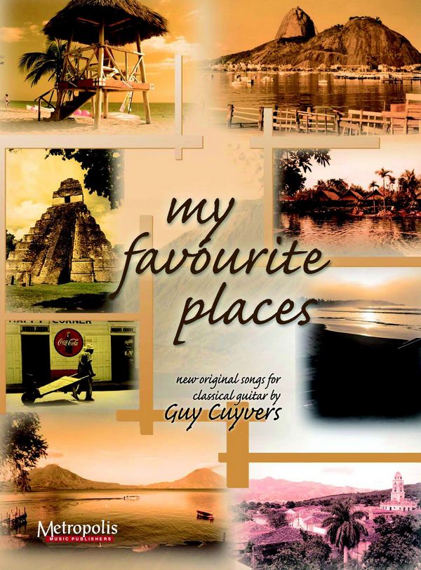 My favourite Places (+CD)&nbsp;&nbsp;for guitar&nbsp;&nbsp;