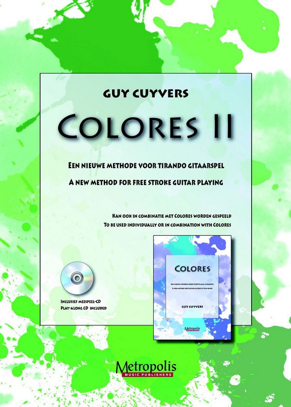 Colores vol.2 (+CD)&nbsp;&nbsp;for guitar&nbsp;&nbsp;