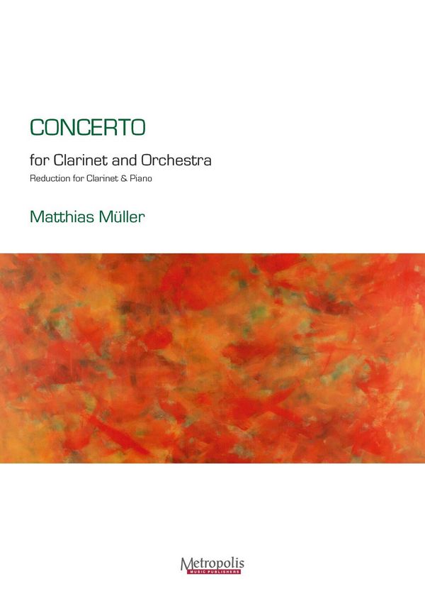 Concerto&nbsp;&nbsp;for clarinet and orchestra&nbsp;&nbsp;clarinet and piano
