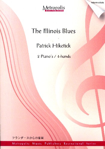 The Illinois Blues  for 2 pianos 4 hands  score