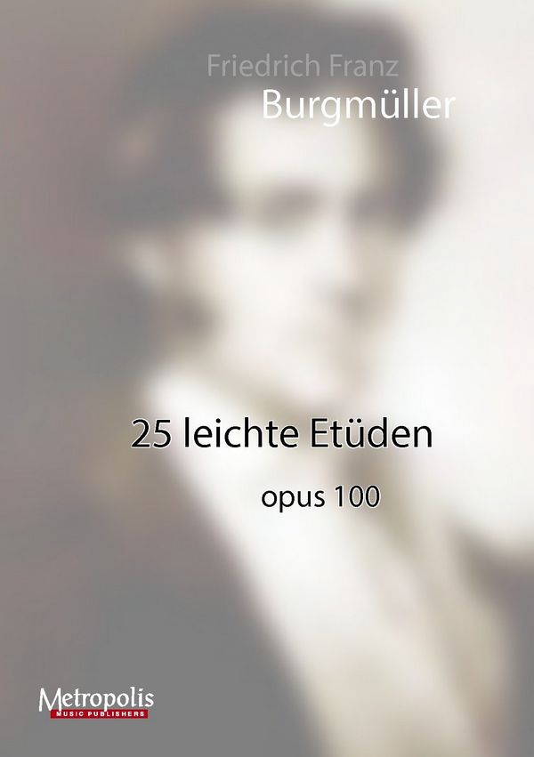 25 leichte Etüden op.100  für Klavier  