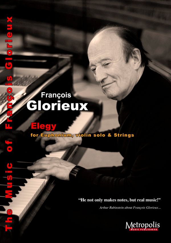 Glorieux, Francois&nbsp;&nbsp;Elegy&nbsp;&nbsp;Euph/Vl/String Orchestra