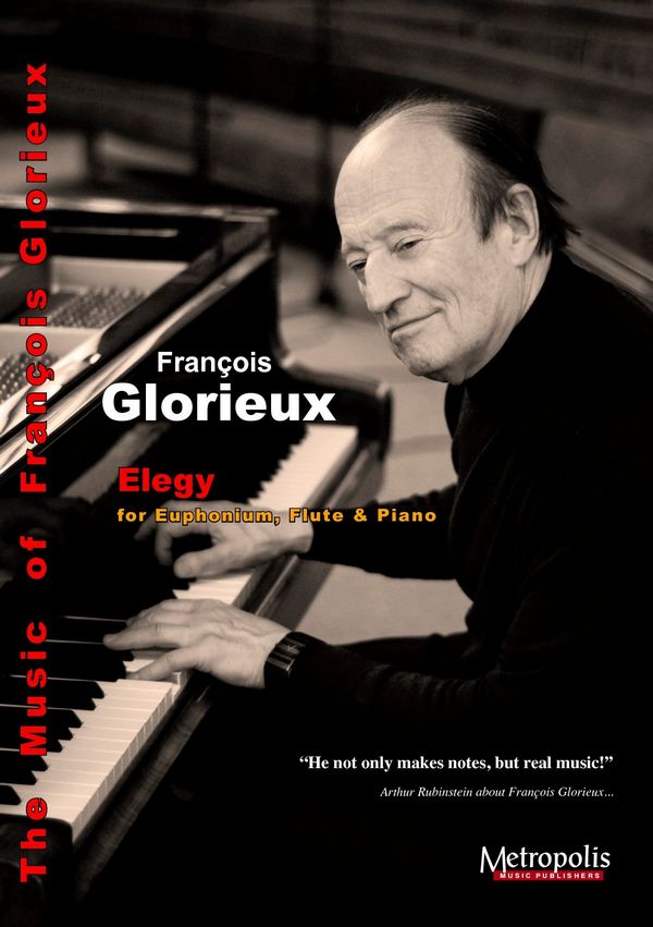 Glorieux, Francois&nbsp;&nbsp;Elegy&nbsp;&nbsp;Euph/Fl/Piano