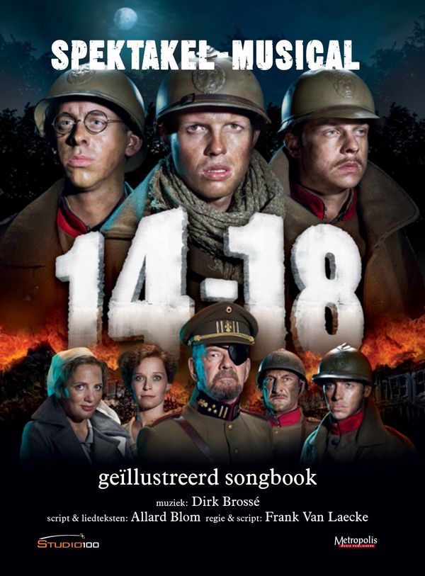 Brossé, Dirk  14-18 - Illustrated Songbook  PVG