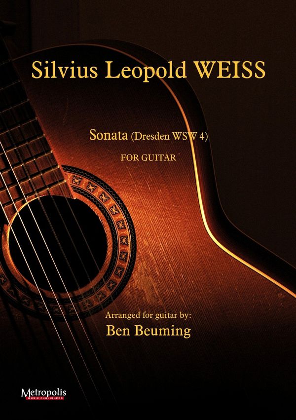 Weiss, Silvio Leopold&nbsp;&nbsp;Sonata XXIV (Dresden nr.4)&nbsp;&nbsp;Guitar