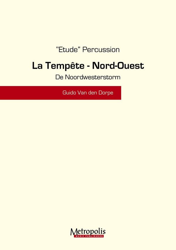 Van den Dorpe, Guido&nbsp;&nbsp;Noordwesterstorm&nbsp;&nbsp;Perc