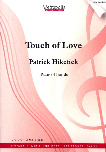 Touch of Love  for piano 4 hands  score