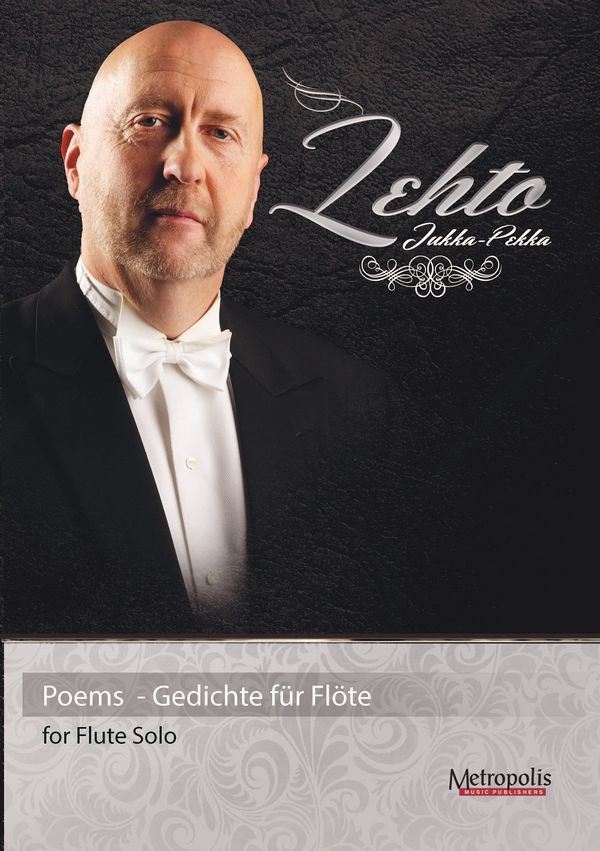 Lehto, Jukka Pekka, Poems&nbsp;&nbsp;Flute Solo&nbsp;&nbsp;