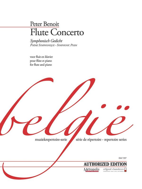 Benoit, Peter, Flute Concerto  Flute and Piano  (Piano Reduction)
