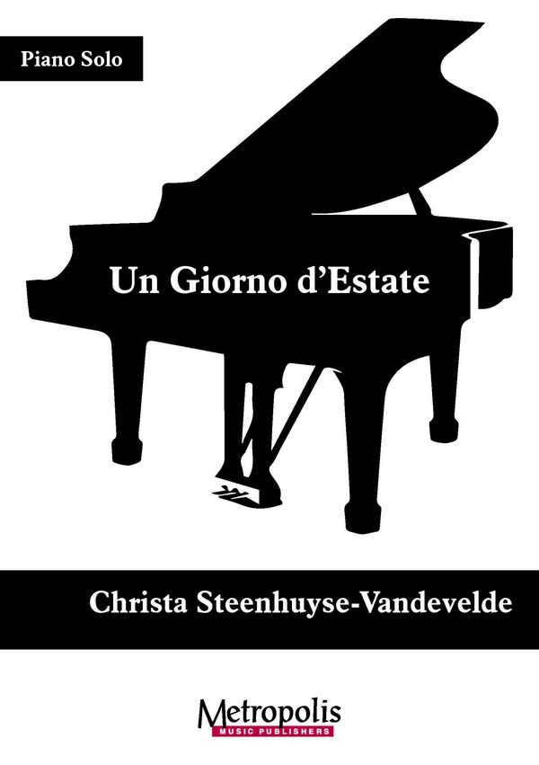 Steenhuyse-Vandevelde, Christa, Un Giorno d'Estate&nbsp;&nbsp;Piano Solo&nbsp;&nbsp;