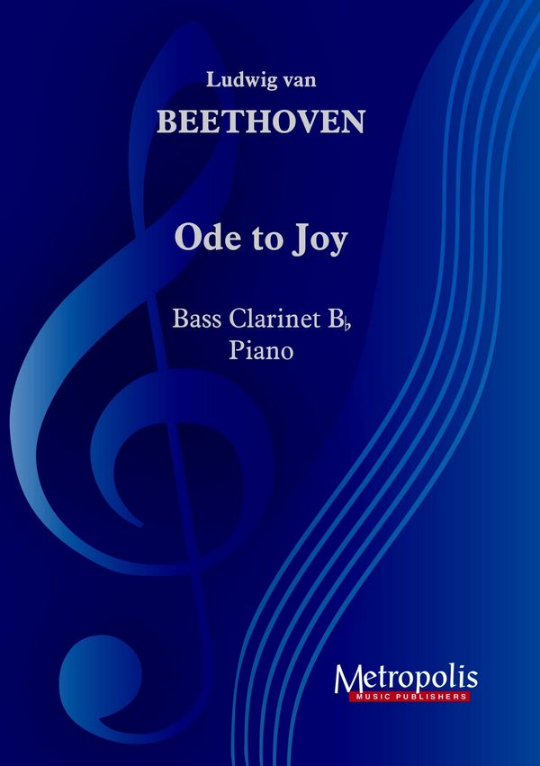 Beethoven, Ludwig van, Ode to Joy  Bass Clarinet and Piano  