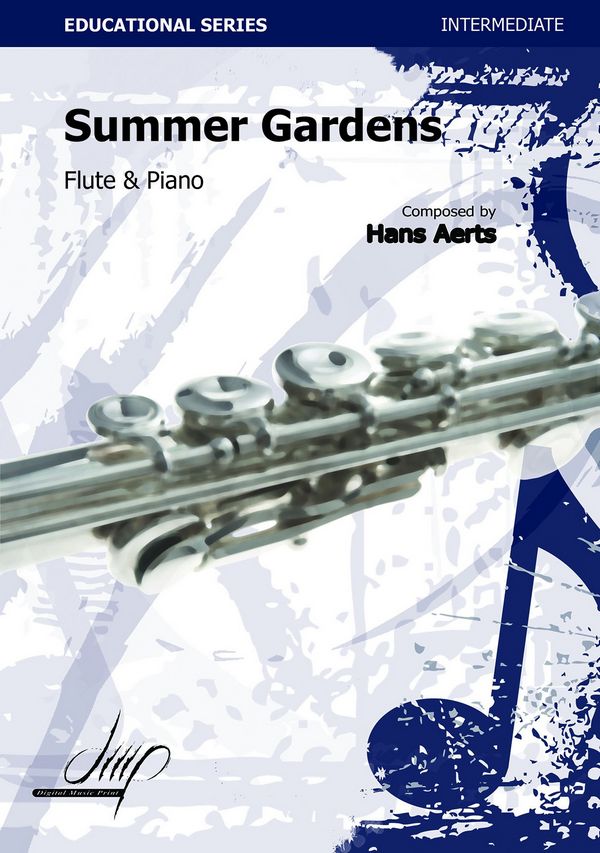 Aerts, Hans  Summer Gardens  Fl/Pno(Flute repertoire)