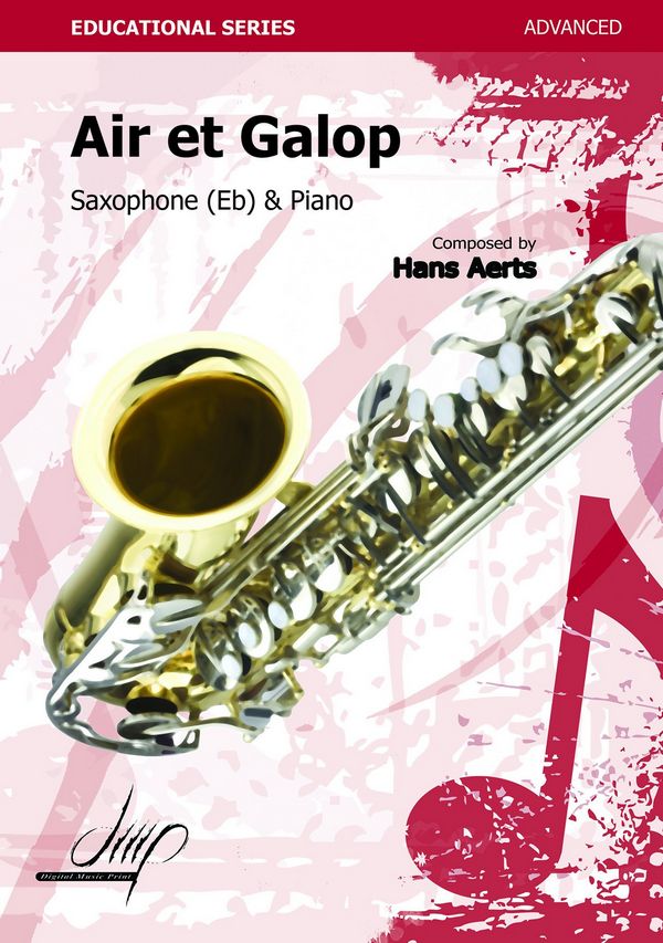 Aerts, Hans  Air et Galop  Asax/Pno(Saxophone repertoire)