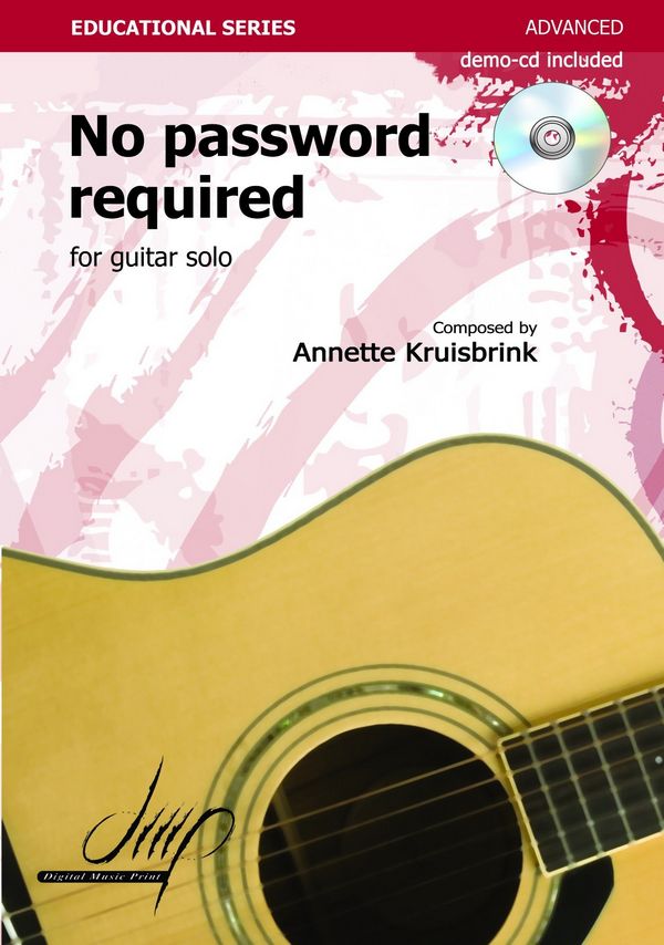 No password required (+CD)&nbsp;&nbsp;for guitar solo&nbsp;&nbsp;