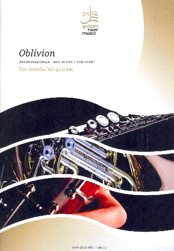 Oblivion  für Flöte, oboe, Klarinette, Horn und Fagott  Partitur und Stimmen