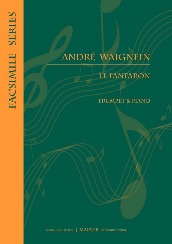 Le Fanfaron&nbsp;&nbsp;for trumpet and piano&nbsp;&nbsp; 