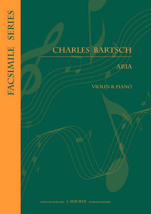 Bartsch, Charles  Aria  Vl/Pno (Violin Repertoire)
