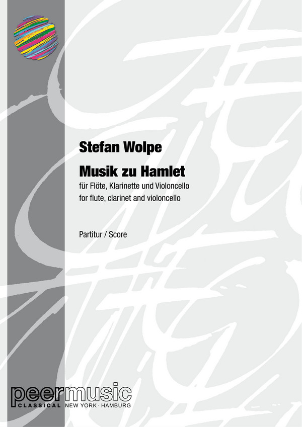 Musik zu Hamlet  für Flöte, Klarinette und Violoncello  Partitur
