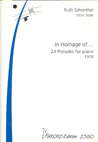 In Homage of ...  für Klavier  