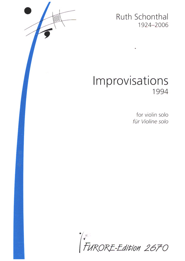 Improvisations in 3 interconnected Sections  für Violine  