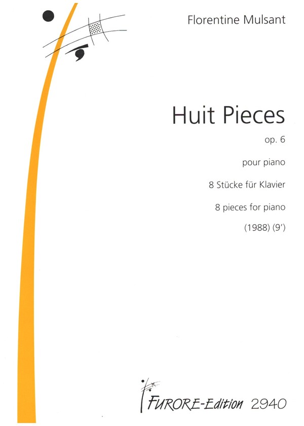 8 pieces  pour piano  