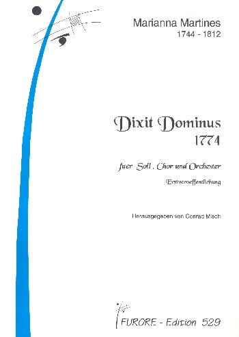 Dixit Dominus  für Soli, gem Chor und Orchester  Partitur